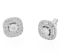 Boucles d'oreilles I Gioielli del Sole Femme in Or blanc Diamante ORL9-036 - ORL9-036